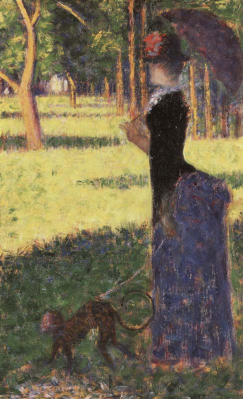 Woman with a Monkey